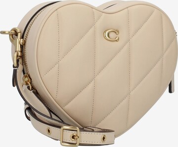 COACH Skuldertaske i beige