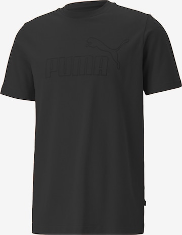 PUMA Sportshirt 'ELEVATED' in Schwarz: predná strana