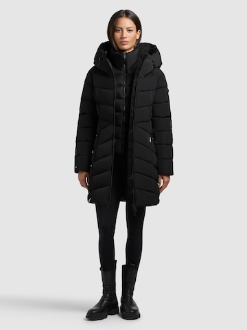 khujo Winter Coat 'Dier' in Black