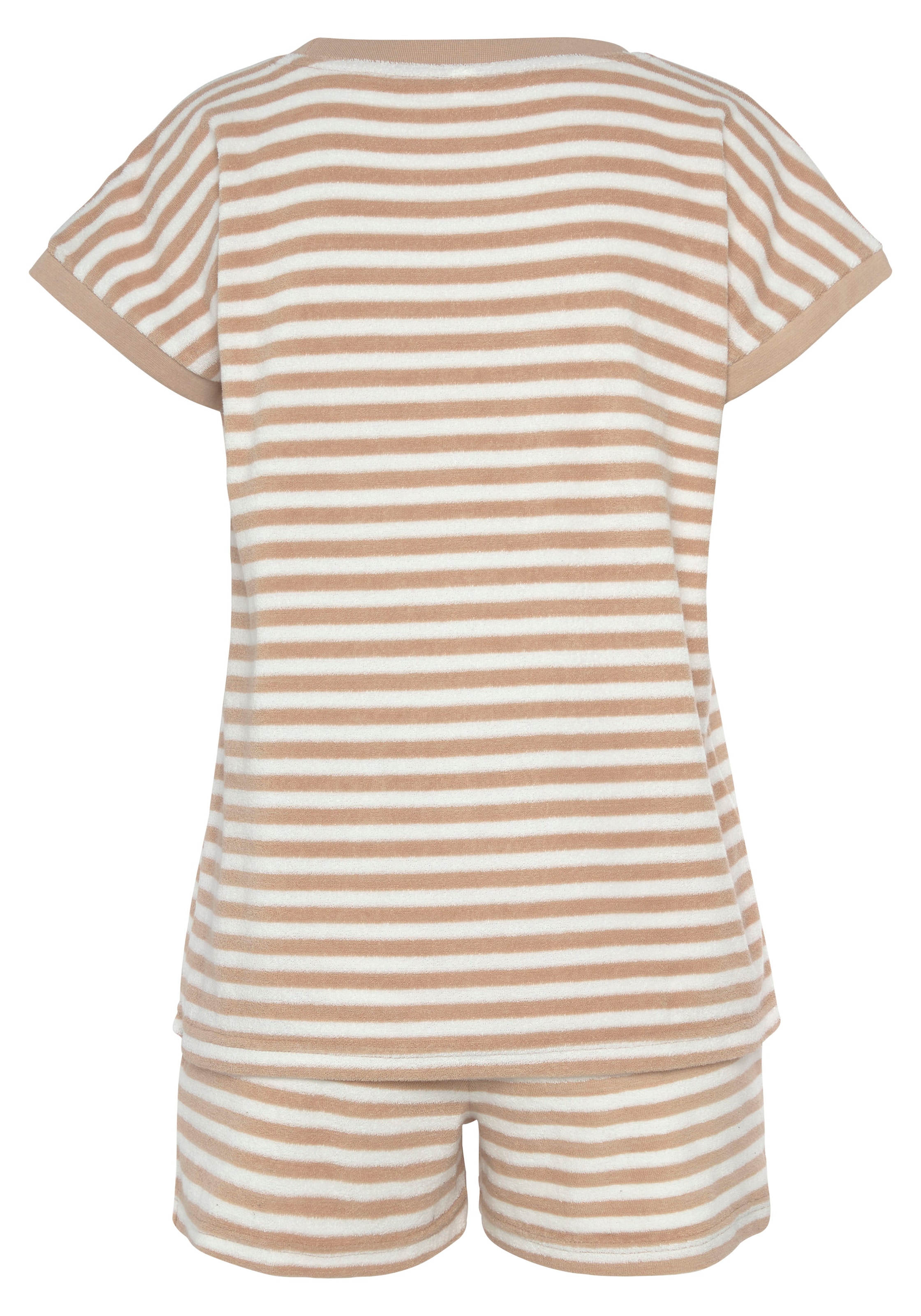 bēšs VIVANCE Pidžama ar šortiem 'Dreams'