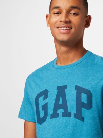 GAP Regular fit Μπλουζάκι σε μπλε