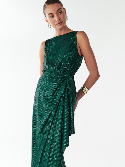 BWLDR Večerna obleka 'Dewan' | zelena barva, Prikaz izdelka