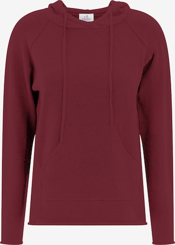Sweat-shirt DEHA en rouge : devant