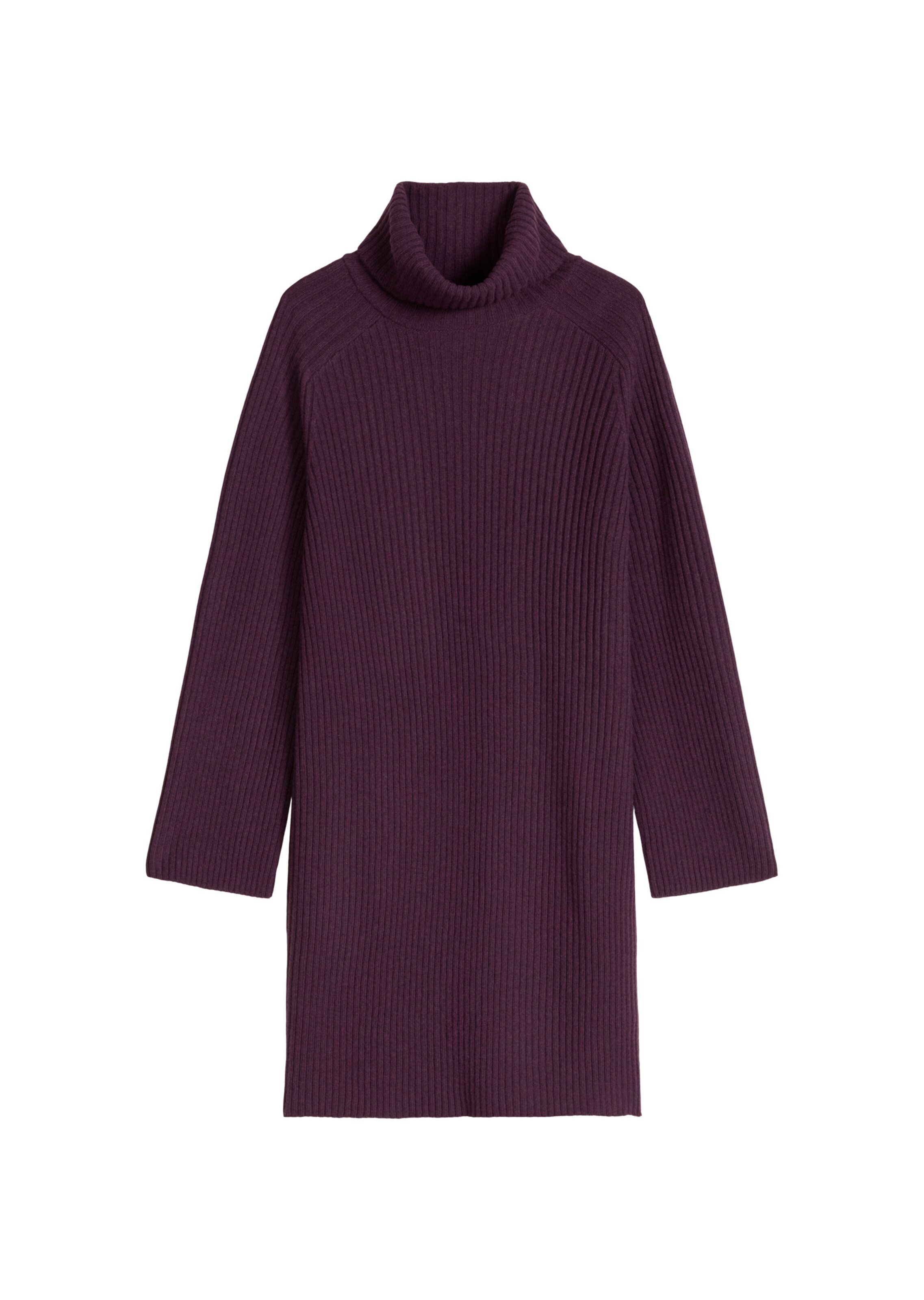 Marc O'Polo Knitted dress in Purple: front