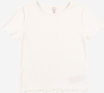 T-Shirt 'Nella' KIDS ONLY en beige : devant