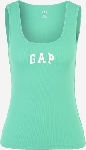 Gap Tall Топ в Зеленый: спереди