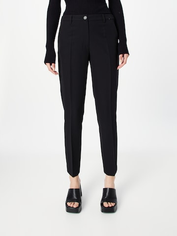 Sisley Regular Pantalon in Zwart: voorkant