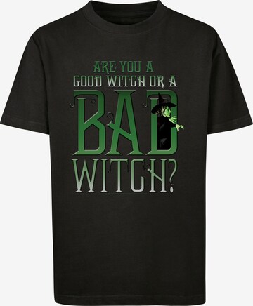 T-Shirt 'Wizard of Oz Good Witch Bad Witch' F4NT4STIC en noir : devant