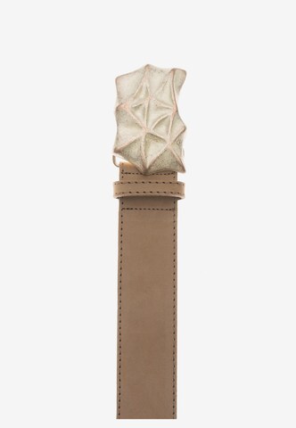 Cassandra Accessoires Belt 'Triangles' in Beige