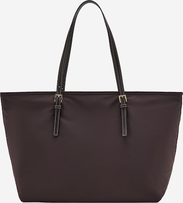 Shopper 'SAND' di MANGO in marrone: frontale