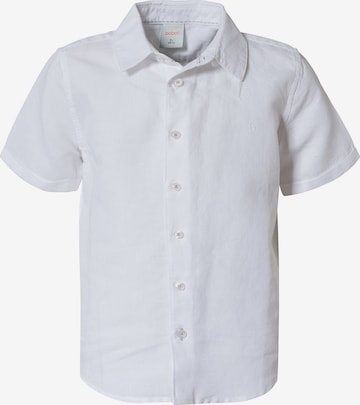 Boboli Button Up Shirt in White: front