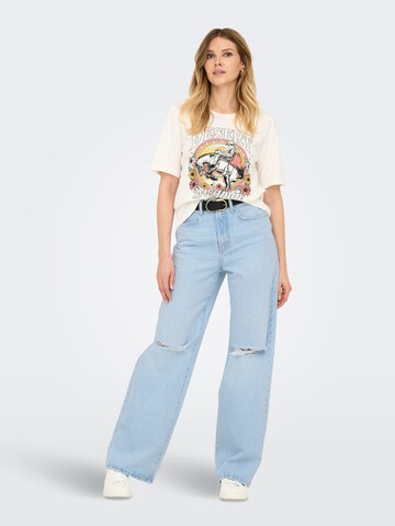ONLY Wide leg Jeans 'ONLHOPE' in Blue