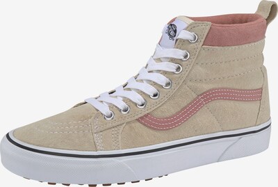 VANS Hög sneaker i beige / gammalrosa, Produktvy