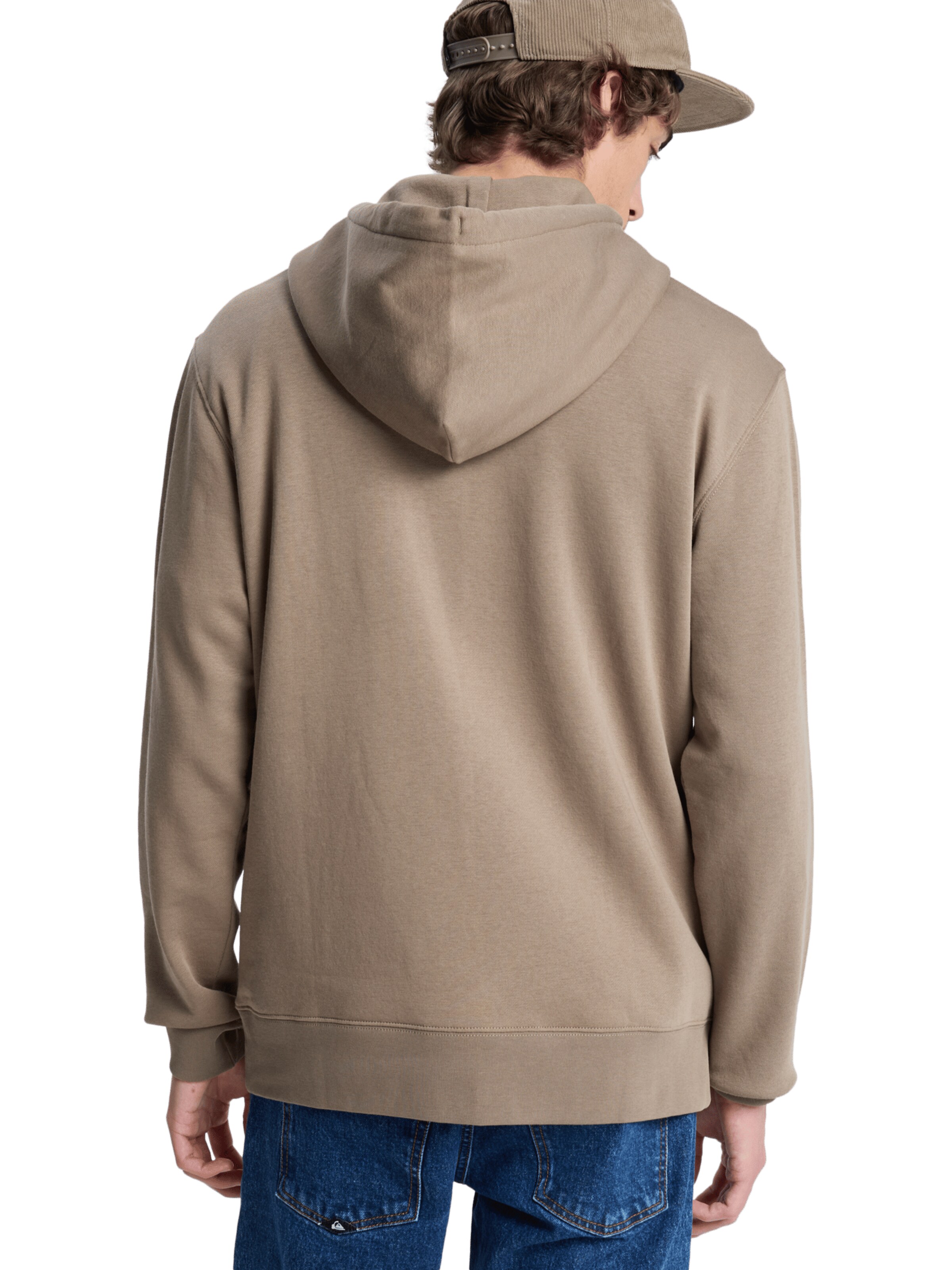 QUIKSILVER Sweatjacke 'Salt Water' in Braun
