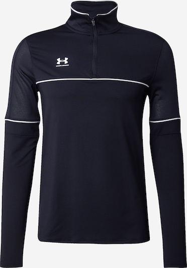 Sportiniai marškinėliai 'Challenger' iš UNDER ARMOUR, spalva – juoda / balta, Prekių apžvalga