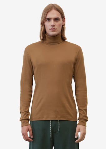 Marc O'Polo Shirt in Brown: front