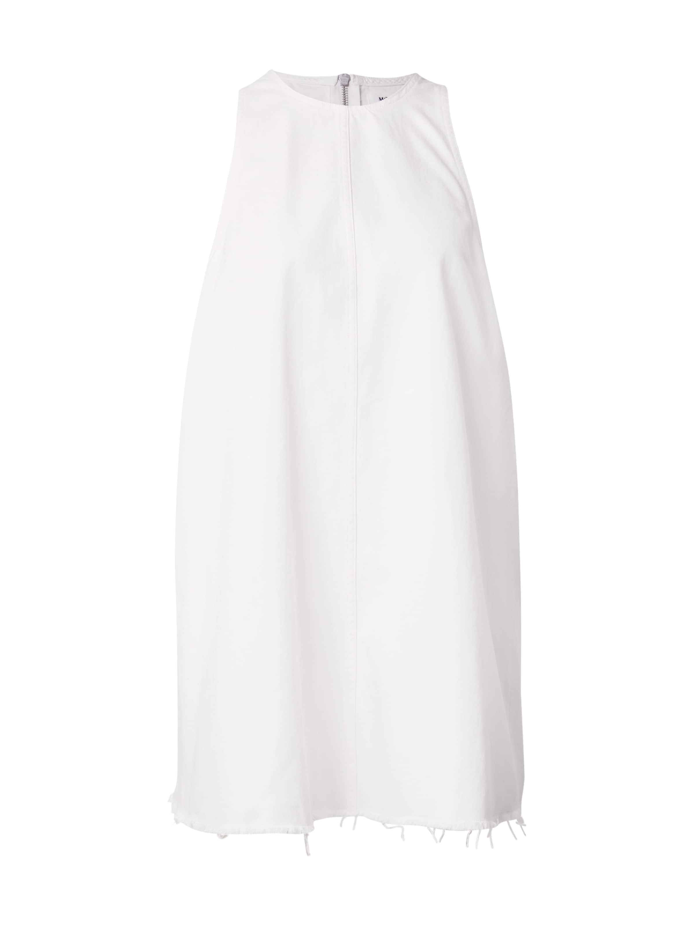 Monki Sukienka w kolorze biały: przód