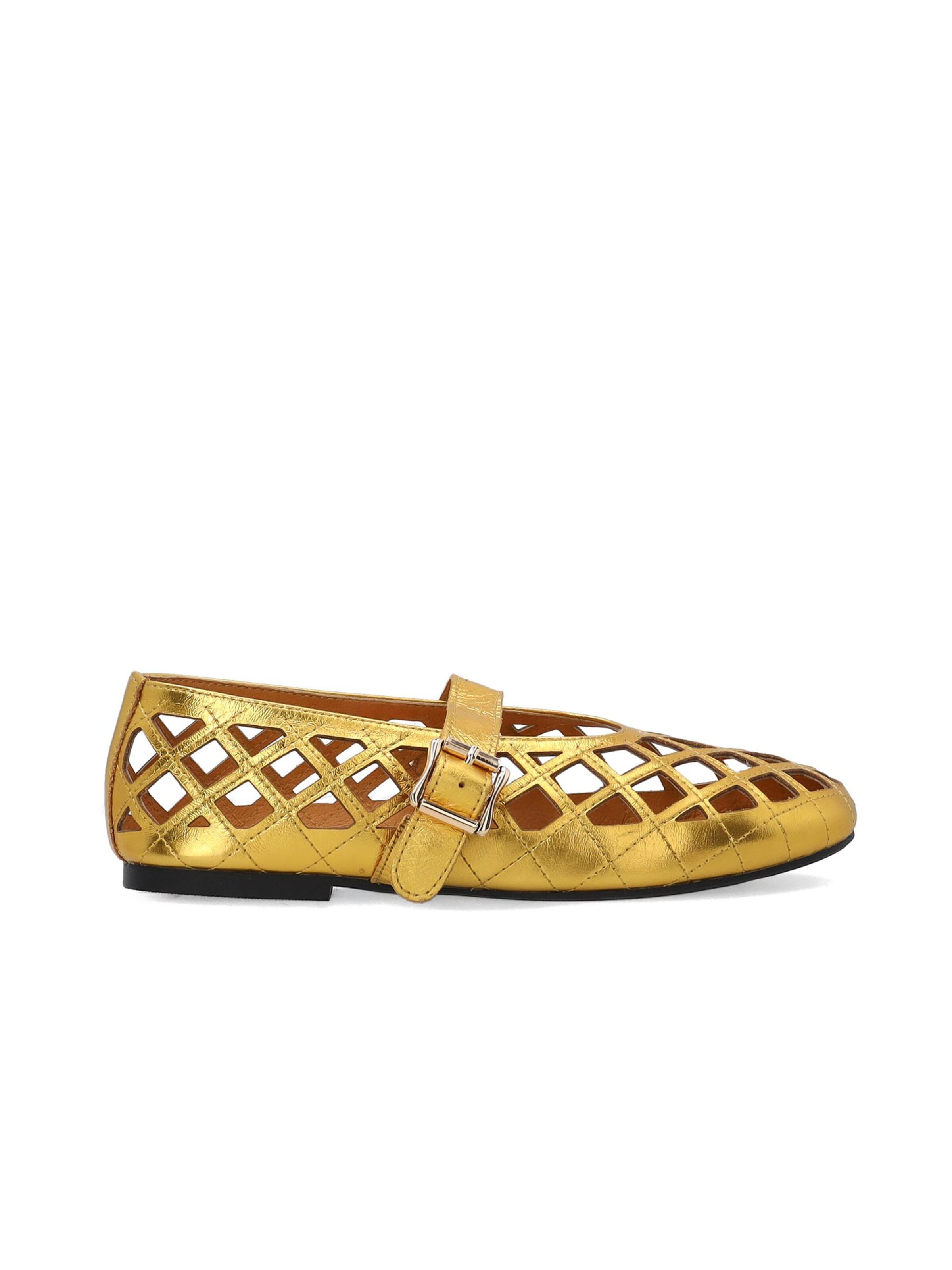 VENEZIA Ballerina‌‌‌ in Gold: Vorderseite