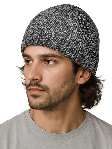 Neverless Beanie '2023' in Grey: front