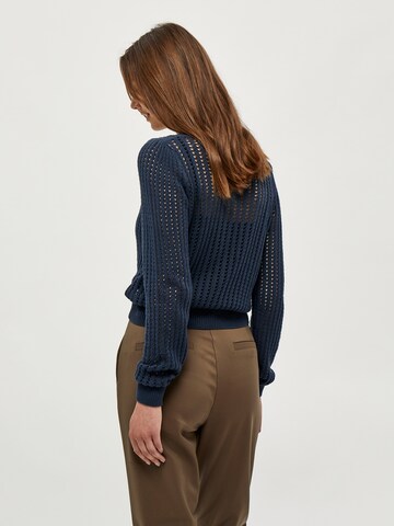 Peppercorn Gebreid vest 'Libby' in Blauw