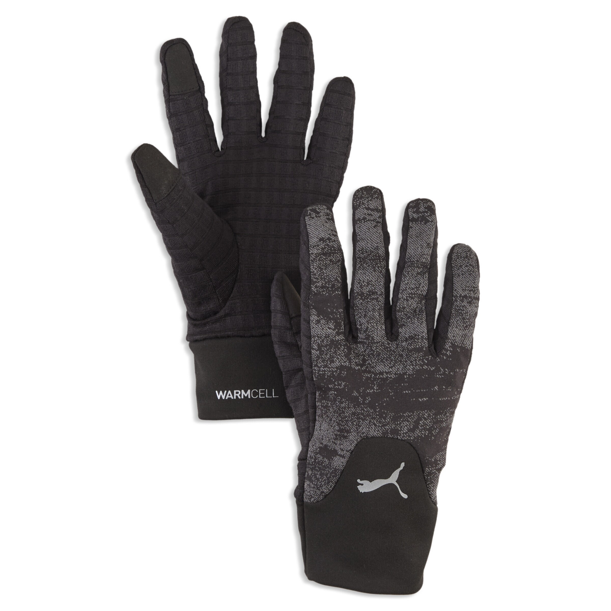 PUMA Sporthandschoenen 'Everyday Running' in Zwart: voorkant