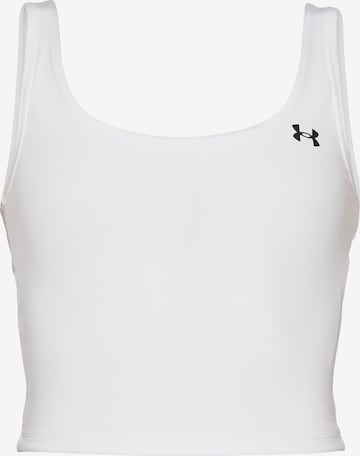 UNDER ARMOUR Спортивный топ 'Motion' в Белый: спереди