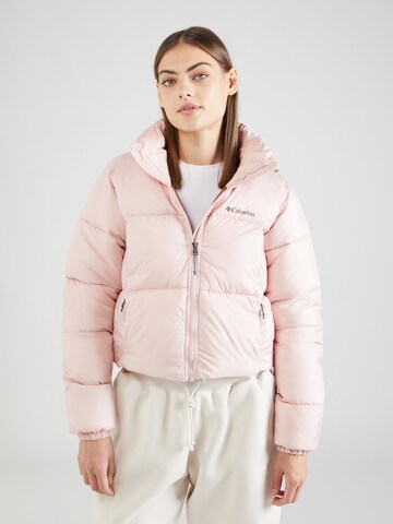 COLUMBIA - Chaqueta de montaña 'Puffect™' en rosa: frente