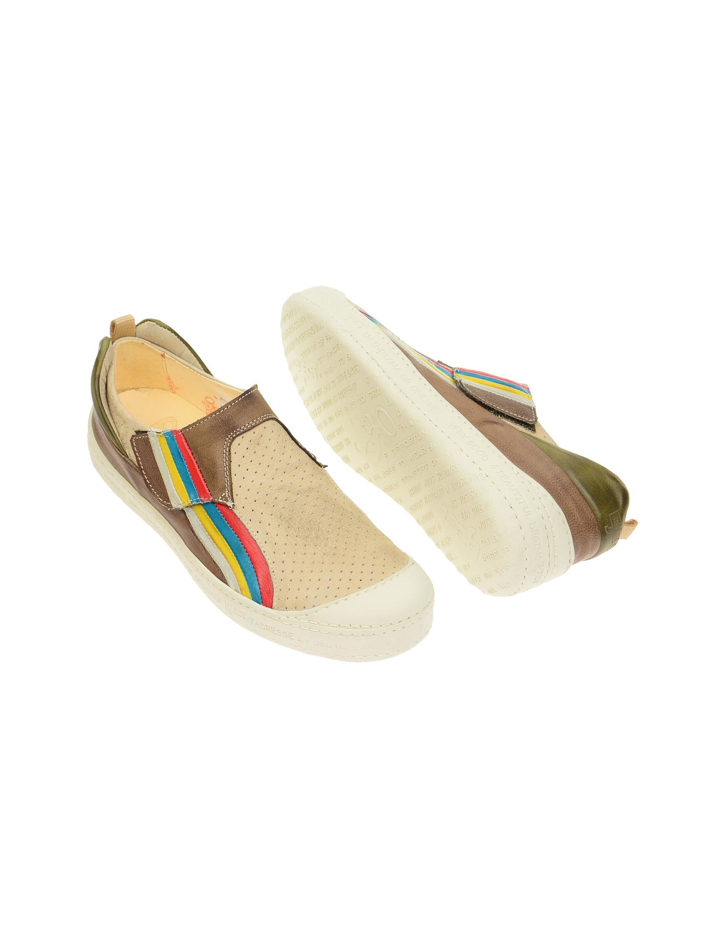 EJECT Hausschuh 'Eject Sneaker Dass Slipper beige braun multi'‌‌‌‌‌‌‌‌‌‌ in Beige