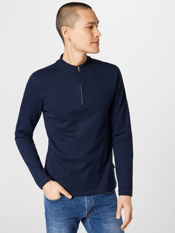 Casual Friday Shirt in Blauw: voorkant