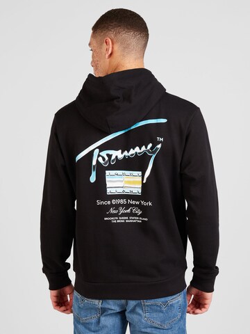 Tommy Jeans Sweatshirt in Schwarz