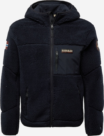 NAPAPIJRI Fleece Jacket Yupik in Black ABOUT YOU