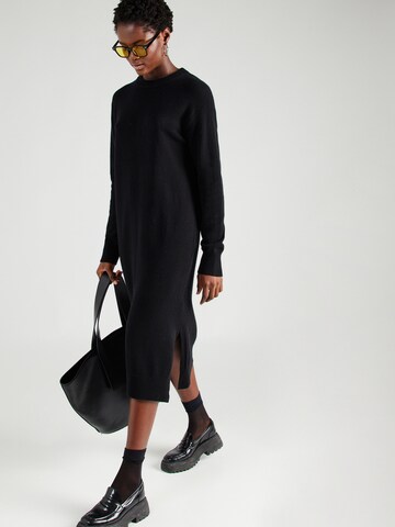 Samsøe Samsøe Knit dress 'Sacharlotte' in Black