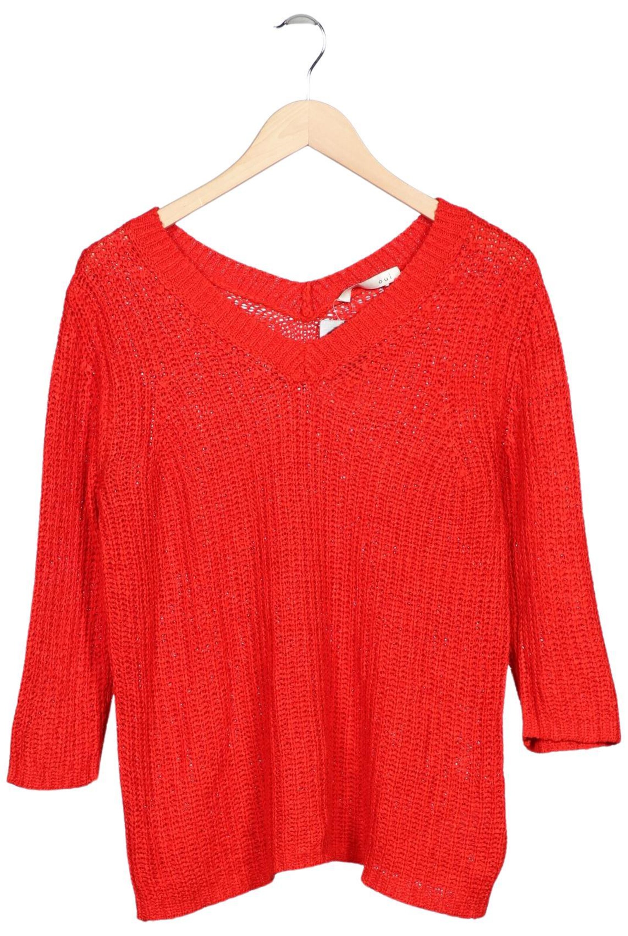 OUI Sweater & Cardigan in XL in Red: front