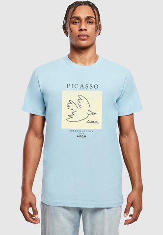 Merchcode Shirt 'Apoh - Picasso Dove' in Blau: Vorderseite
