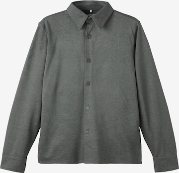 NAME IT Regular fit Button Up Shirt in Grey: front