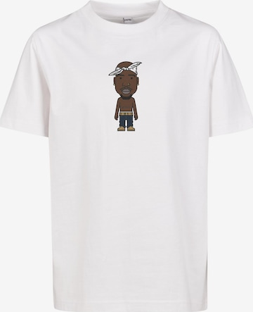T-Shirt 'LA Sketch' Mister Tee en blanc : devant