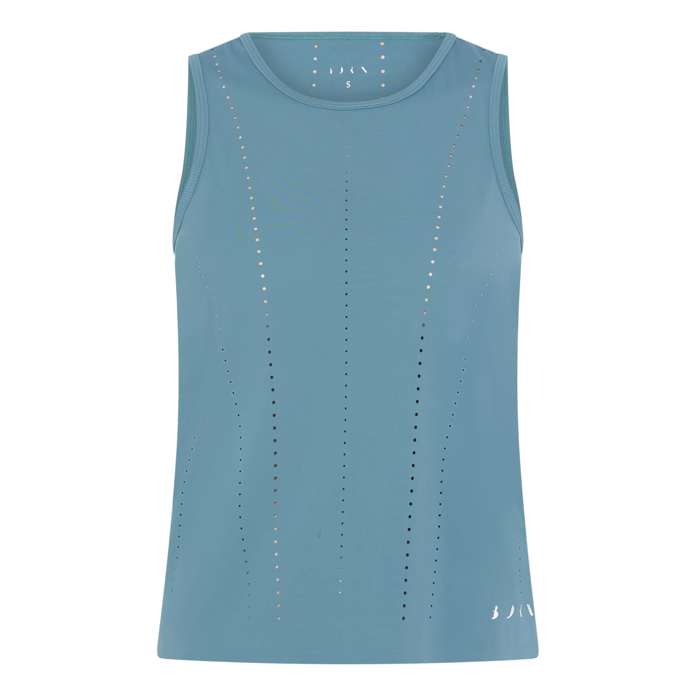 Born Living Yoga Performance shirt in Blue: front