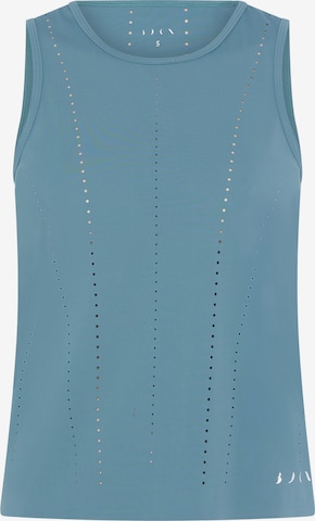 Born Living Yoga Functioneel shirt in Blauw: voorkant