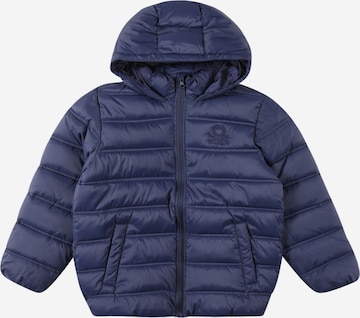 UNITED COLORS OF BENETTON Winterjas in Blauw: voorkant