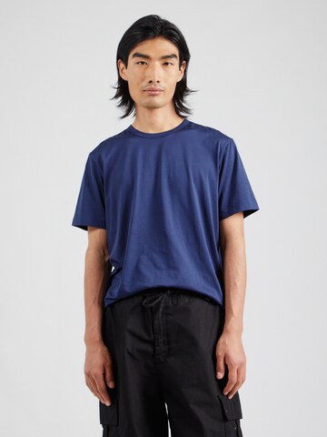 Champion Authentic Athletic Apparel T-Shirt in Blau: Vorderseite