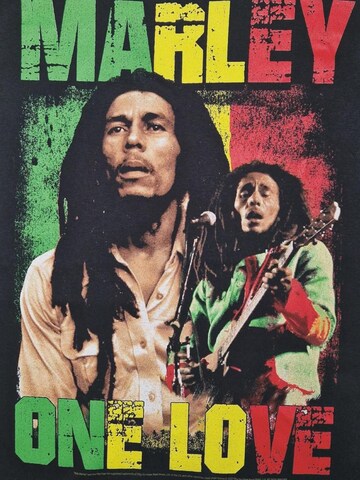 Bob Marley Shirt 'One Love Stage' in Zwart