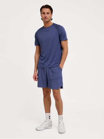 Hummel Functioneel shirt 'Court' in Blauw