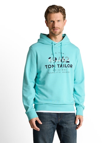 TOM TAILOR - Sudadera en azul: frente