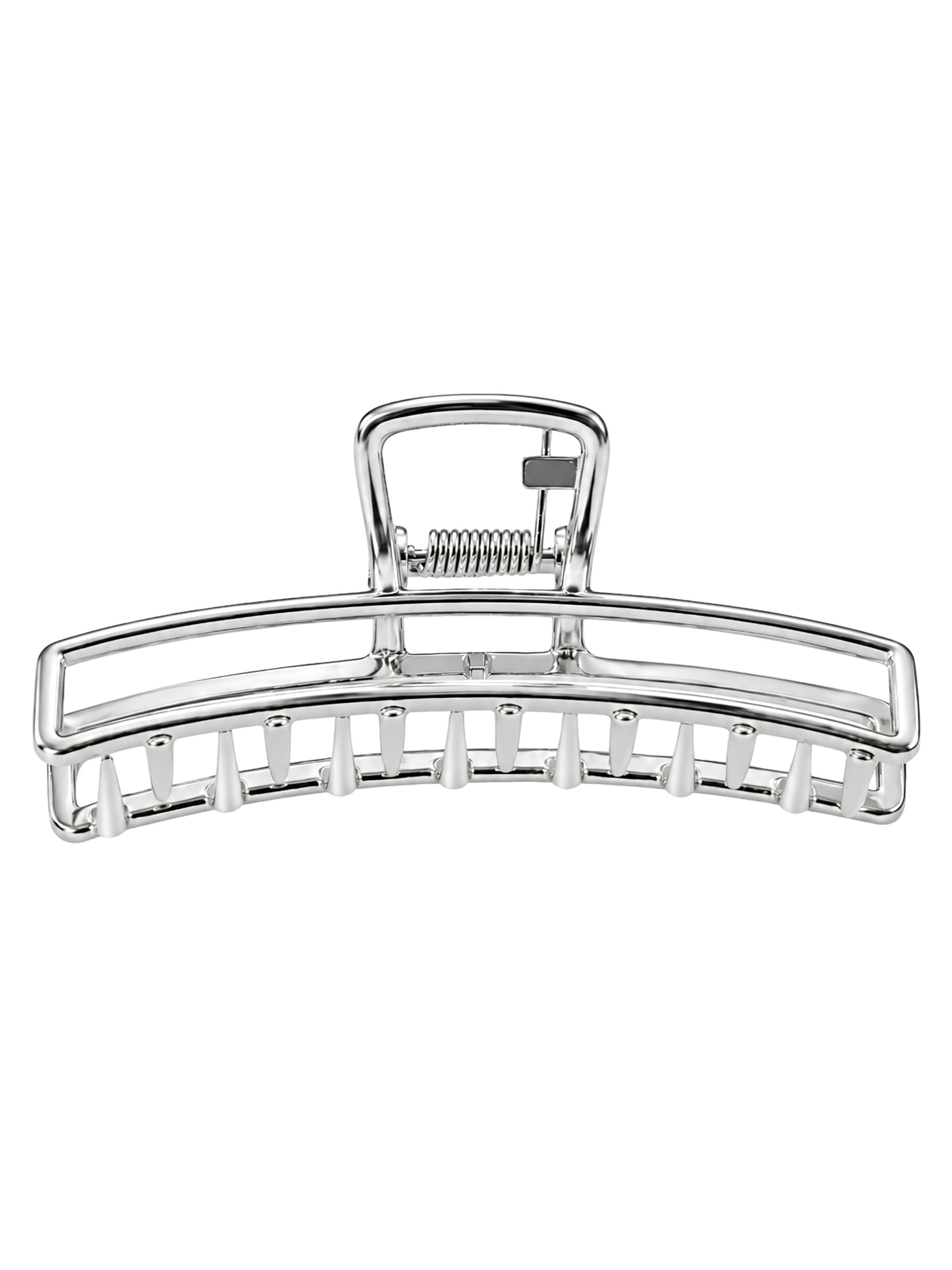 soho Hair accesoires Hair jewelry 'Selin Hair Claw - Silver' in 11 cm x 8 cm x 2cm in Silver, Item view