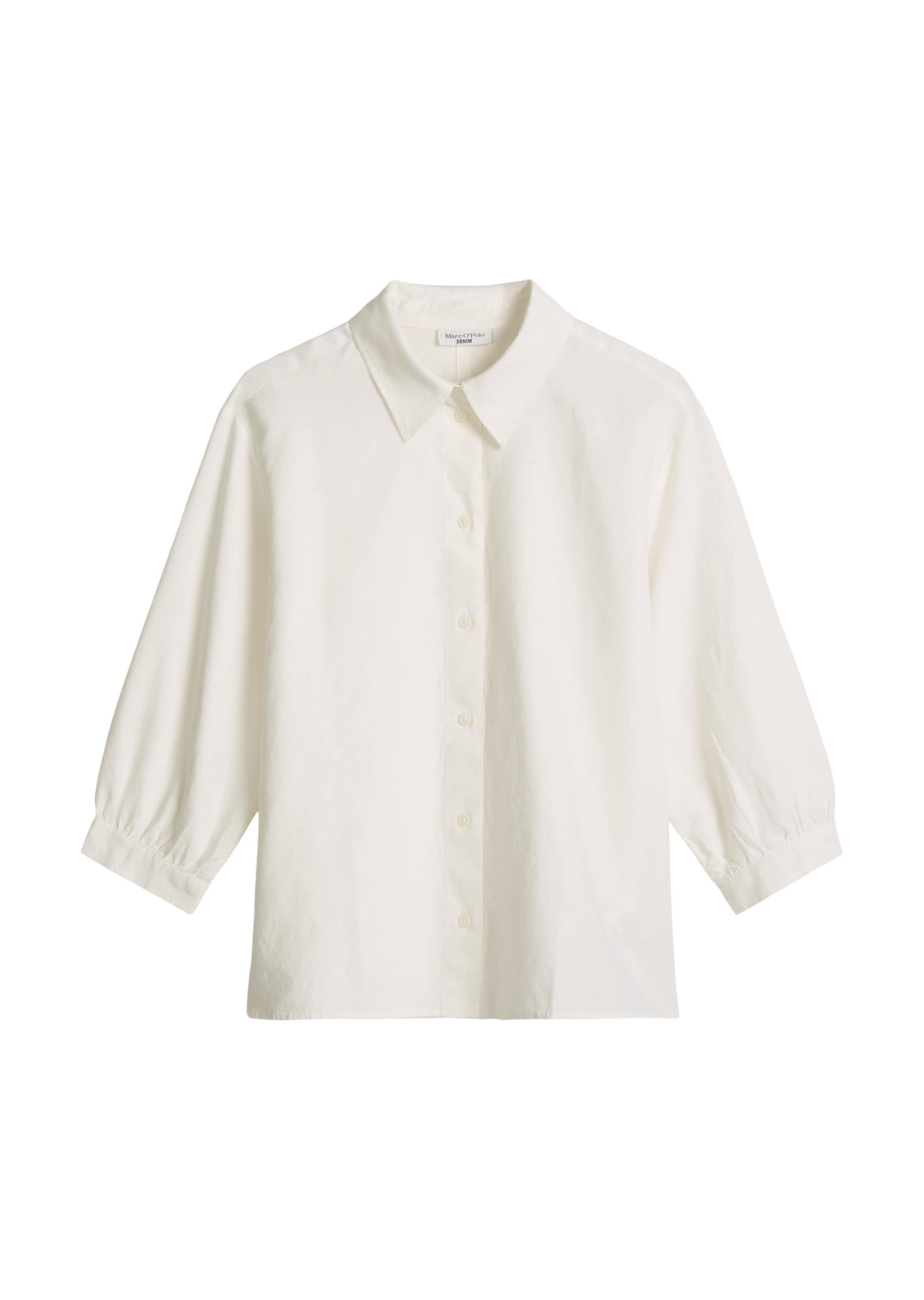 Marc O'Polo DENIM Bluse in Weiß: Vorderseite