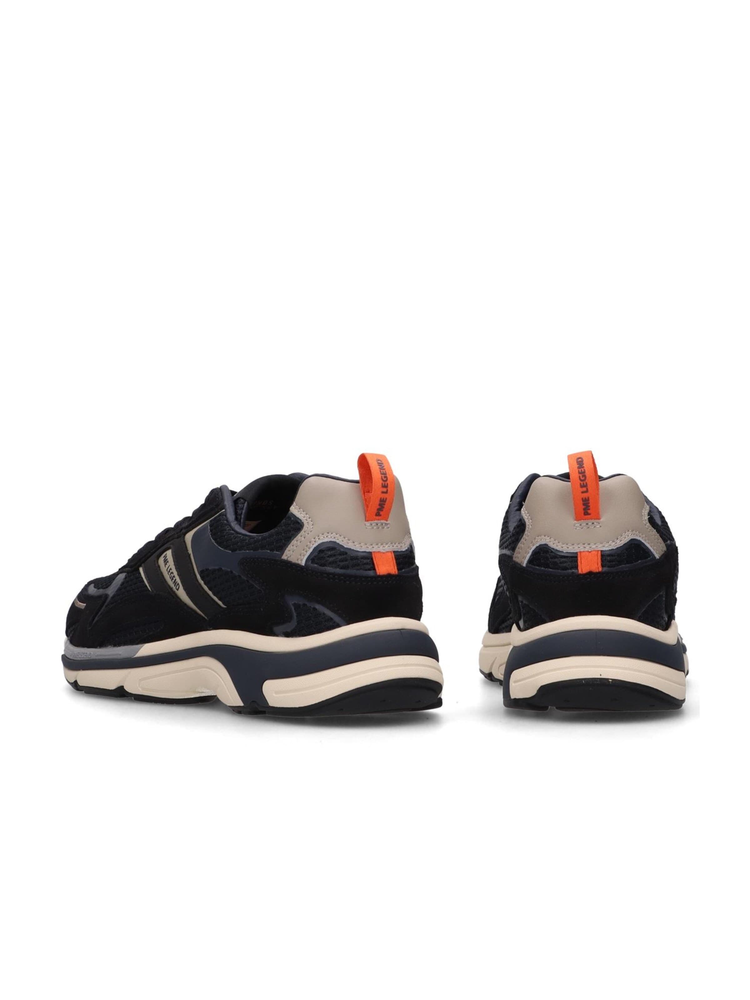 PME Legend Låg sneaker 'Jato sneaker in suede and mesh' i blå