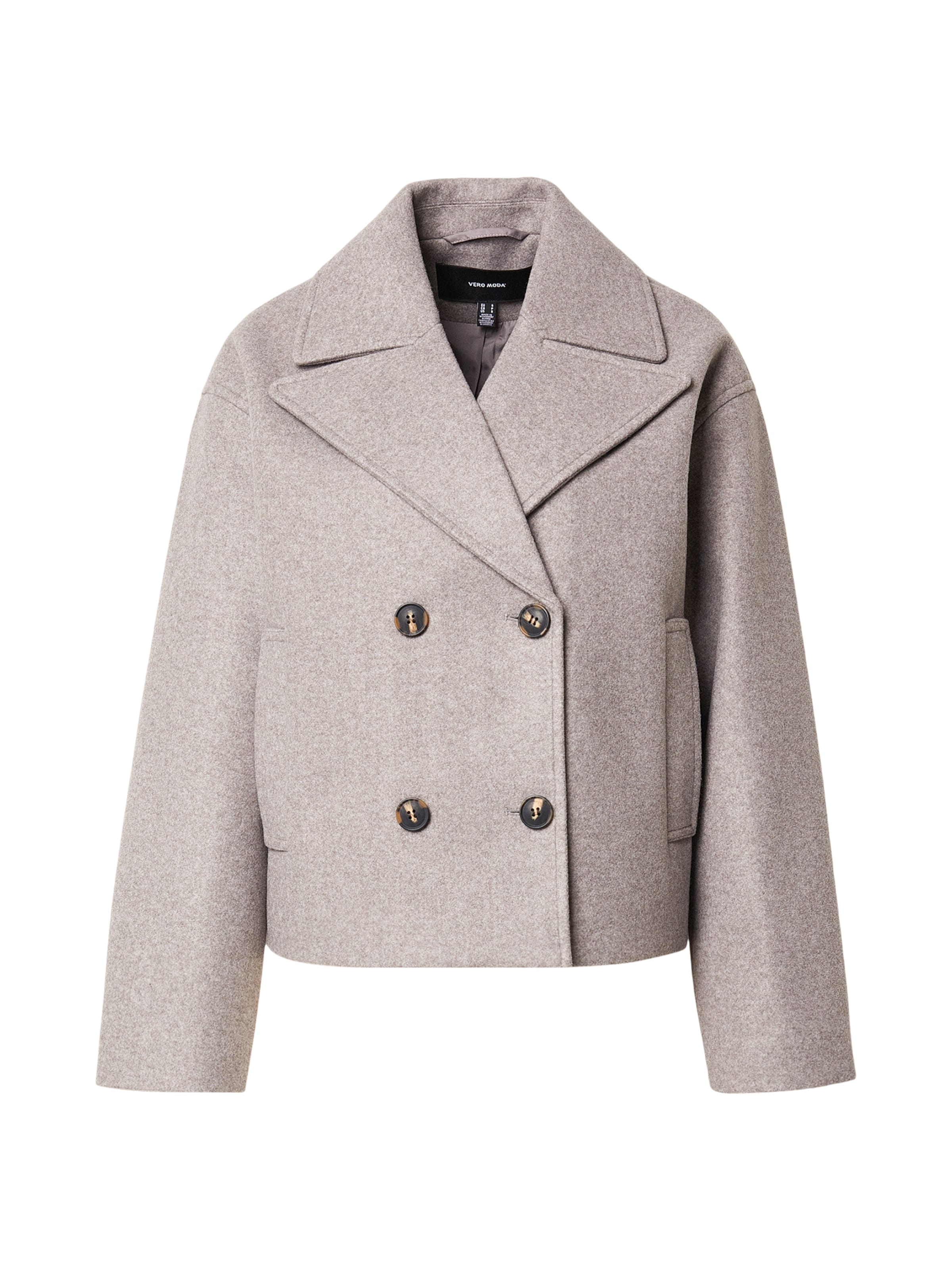 VERO MODA Between-Season Jacket 'VMVinceline' in Brown: front