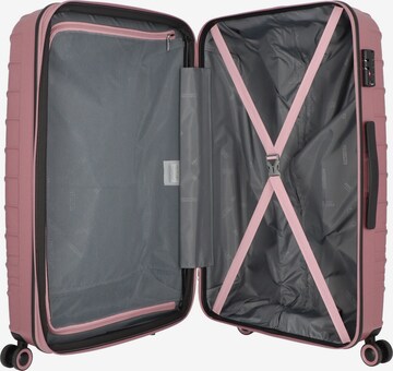 American Tourister Trolley in Roze