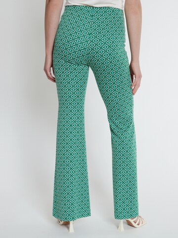 Bootcut Pantalon 'Kafla' Ana Alcazar en vert