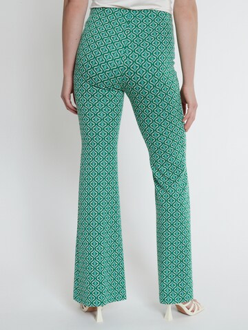 Ana Alcazar Bootcut Broek 'Kafla' in Groen